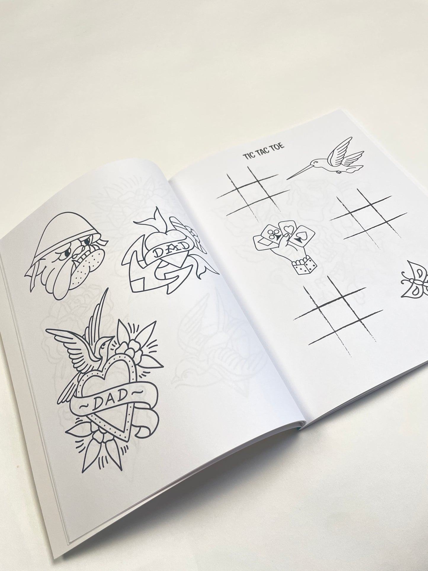 Toddler Tattoos Coloring and Activity Book Vol.1