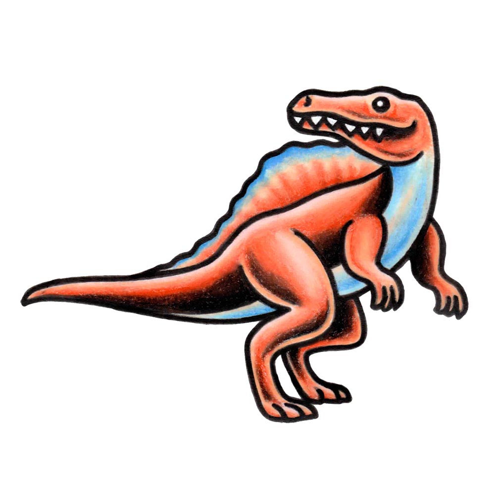 Spinosaurus - The Dinosaur Series - 2.5" x 3.5"