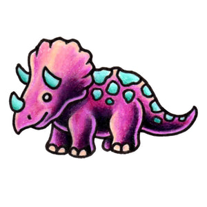 Triceratops - The Dinosaur Series - 2" x 3"